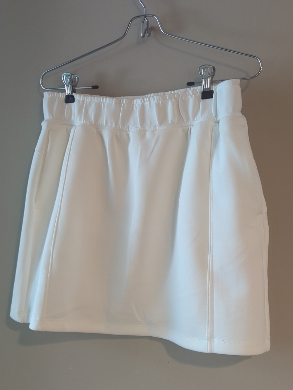 Mondetta White High- Rise Skort